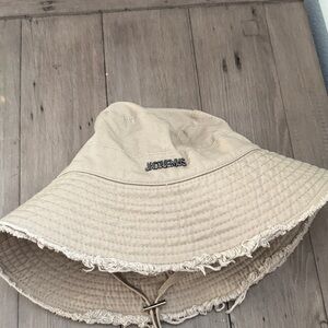 Jacquemus Beige Bucket Hat